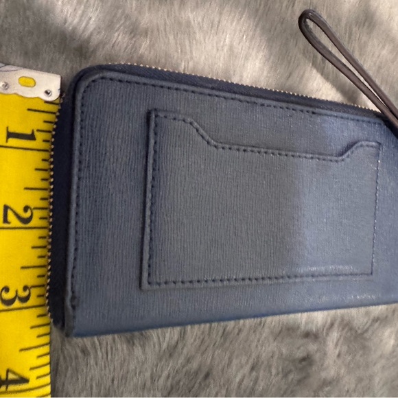 Coach Navy Blue Wristlet - Picture 3 of 6